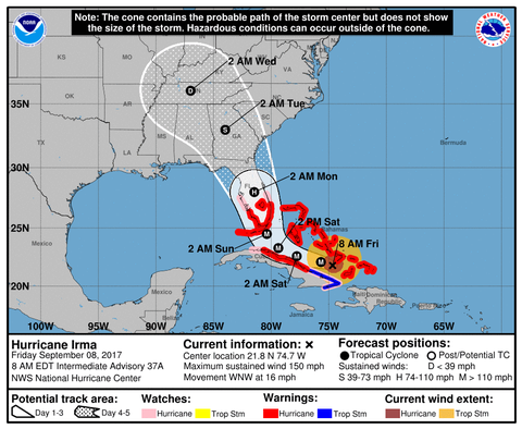 Hurricane Irma - Daytona Beach Blog